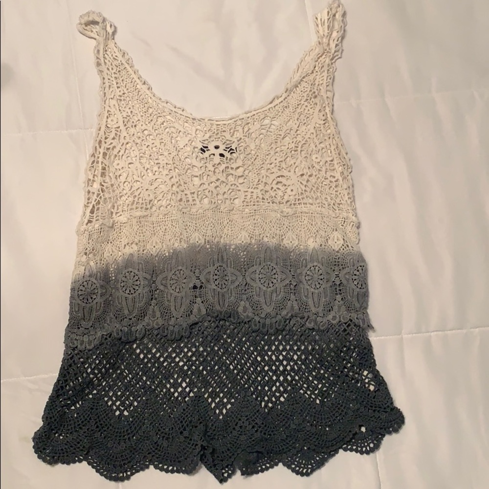 American Eagle Crochet top